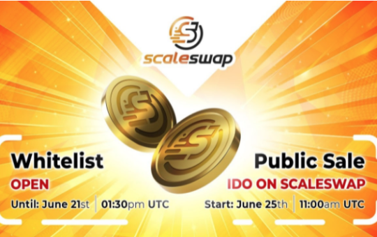 Scaleswap announces whitelist opening and IDO launch date