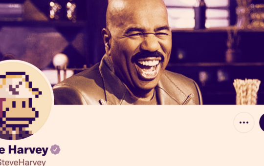 Steve Harvey Is the New Face of Solana’s NFT Boom