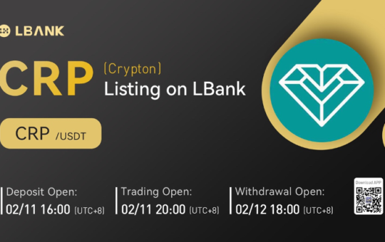 LBank Exchange Lists Crypton (CRP) on February 11, 2022 – Press release Bitcoin News