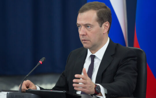 Russia May ‘Nationalize’ Foreign Assets in Response to Western Sanctions, Medvedev Says