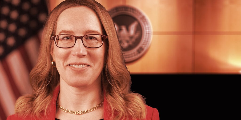 SEC’s Hester Peirce: "It’s Just Not a Good Way of Regulating"
