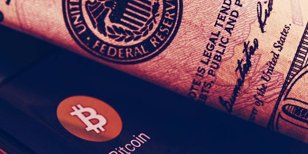 Bitcoin Tumbles With Stocks Following Fed Chair Remarks on Inflation