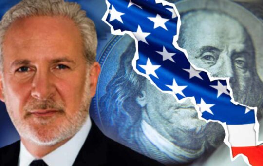 Economist Peter Schiff Warns the Fed Could Be Fighting 'a Complete Economic Collapse'