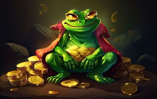 PEPE crashes as SUI pumps 40%; GFOX headed for $5M target