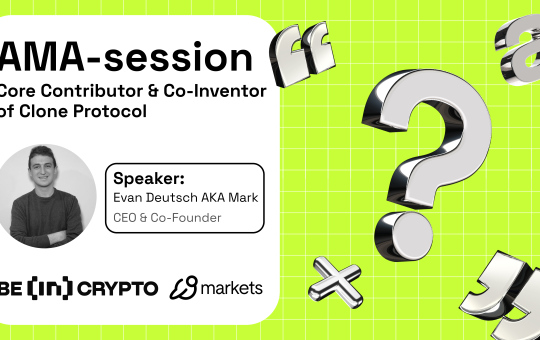 Clone Protocol X AMA Session With BeInCrypto