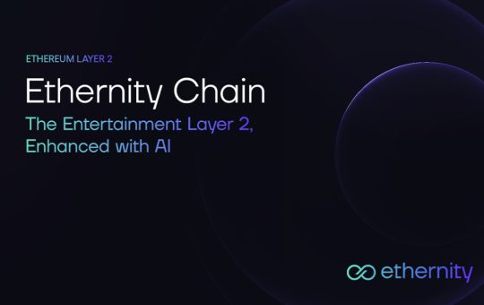 Ethernity Transitions to an AI Enhanced Ethereum Layer 2, Purpose-Built for the Entertainment Industry