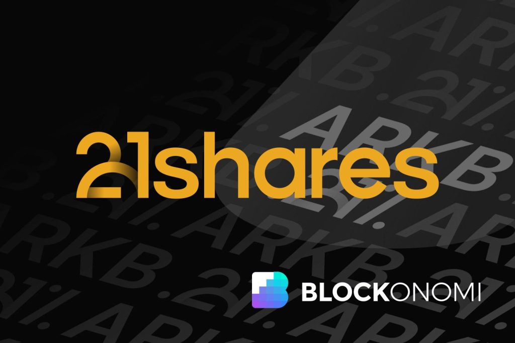 21Shares Announces 0.21% Fee for Ethereum ETF, Offers Temporary Waiver