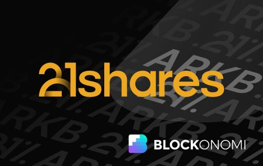 21Shares Announces 0.21% Fee for Ethereum ETF, Offers Temporary Waiver