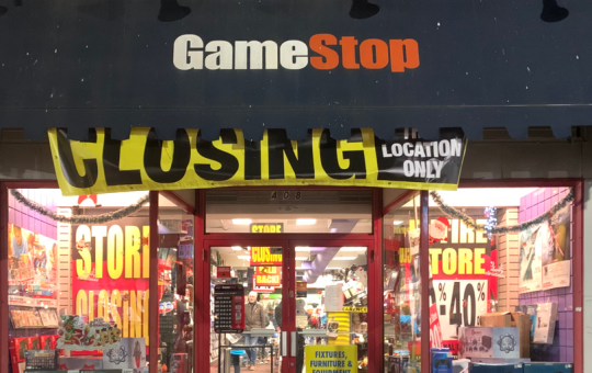 GameStop Stock Still Sinking, Now Down 23% Over Past Month