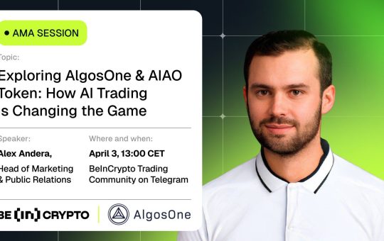 AlgosOne X BeInCrypto AMA Session