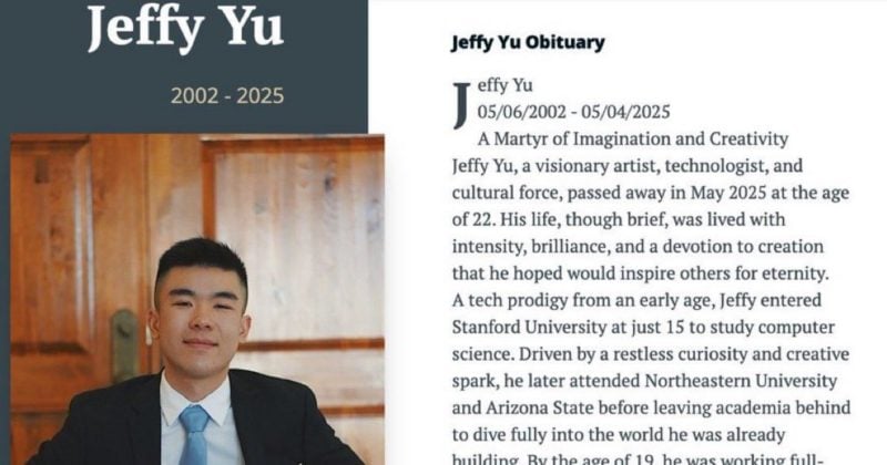 Zerebro co-founder Jeffy Yu, who played dead, got caught in his parents' driveway