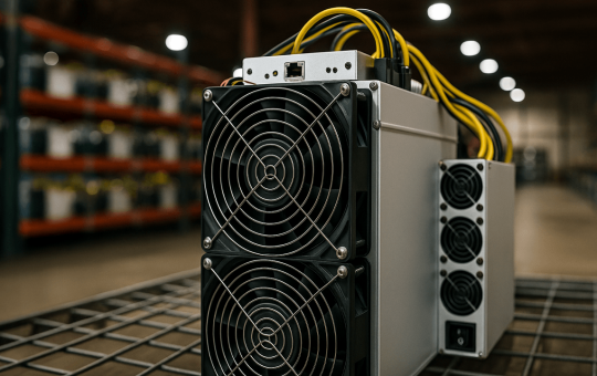 From High Gear to Grind: Bitcoin Hashrate Slides 75 EH/s After Etching New Record