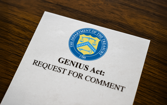GENIUS Act Triggers Treasury Request for Anti-Money Laundering Tech Feedback