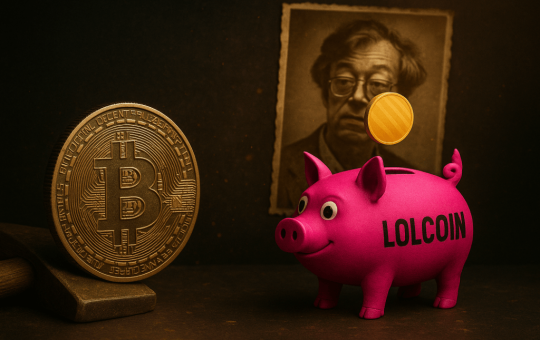 The Forgotten Trickster of Bitcoin: The Untold Story of Mitsubishi Goldstein and the Genesis of Memecoins