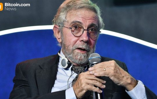Economist Paul Krugman Links Bitcoin’s Decline to Trump’s Waning Political Power