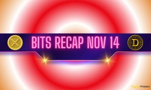 Ripple (XRP) Price Turmoil, Dogecoin (DOGE) Whales Wake up, and More: Bits Recap Nov 14