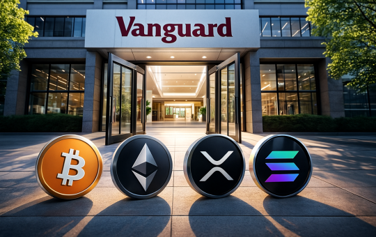 Vanguard opens door to Bitcoin, Ethereum, XRP, and Solana ETFs