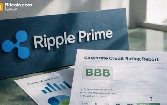 Ripple Prime Secures Investment-Grade Credit Rating Backed by $39B Assets – Featured Bitcoin News