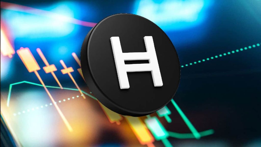 Hedera coin price is up 10% today