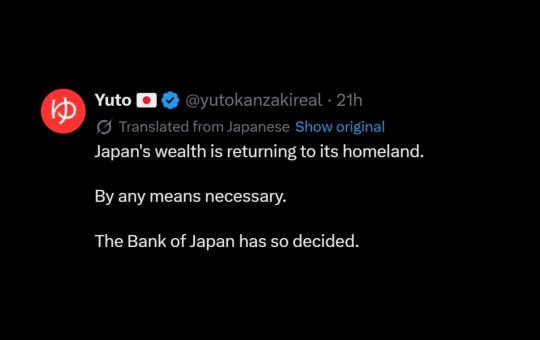 Anonymous BOJ Insider Sparks Panic Over Looming Carry Trade Unwind