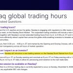 Nasdaq Sets December 6 Launch for Nearly 23-Hour Trading Day