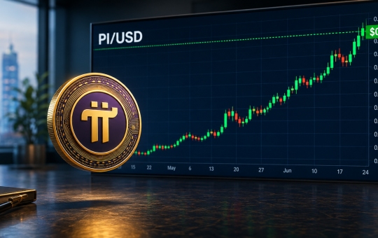 Pi Network tests triangle breakout as RoboPay partnership boosts adoption