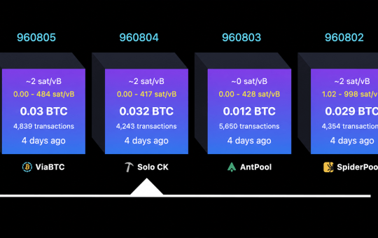 Solo Bitcoin Miner Defies the Odds, Lands $200K Block Reward Jackpot