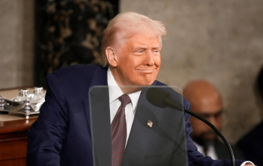 Trump Teleprompter Operator Fined $172K After Dominating Kalshi Bets