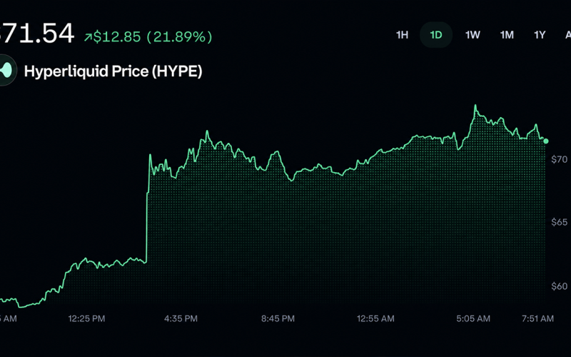 Trump's Hyperliquid Name-Drop Sends HYPE Charging Toward Record Highs