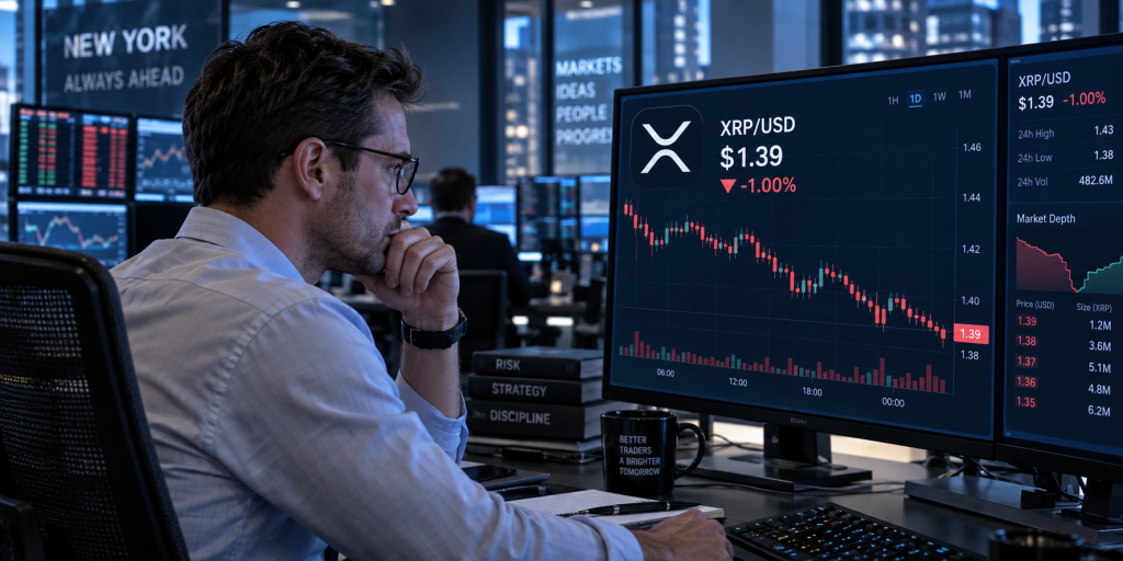 XRP eyes breakout above $1.42 as traders increase long exposure