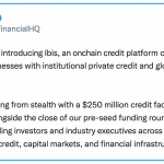 $250M FalconX Facility Powers Ibis Push Into Onchain Credit
