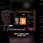 Netherlands Crypto Tax Shock: Smart Money Flees! #shorts