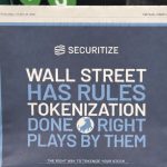 Securitize Defends Tokenization Against Critics With Full-Page WSJ Ad