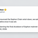Sophon Set to Pull Plug on Layer 2 Network After $70M Funding Push – Bitcoin News